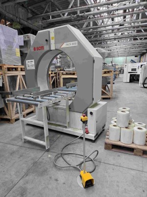 horizontal foil wrapping machine
